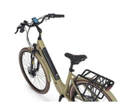 Eco Bike X-City električno kolo, 13 Ah/468 Wh, kapučino