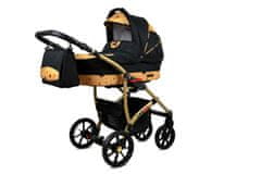 Babylux Largo Gold Star | 2v1 Kombinirani Voziček kompleti | Otroški voziček + Carrycot