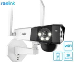 Reolink Duo 2 WiFi Battery IP kamera, 4K UHD, IR, IP66, LED reflektorji