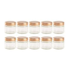 ROOSTERHOME Kozarec za shranjevanje z navojem 212ml bakren 10-set