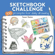 Rayher.	 Knjiga Sketchbook Challenge