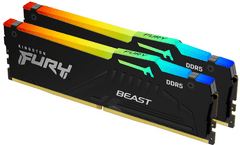 Kingston Fury Beast pomnilnik (RAM), 16GB (2x8GB) 5200MT/s, DDR5, CL40 (KF552C36BBEAK2-16)