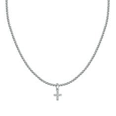 Morellato Brezčasna jeklena ogrlica s križem SCZ1288