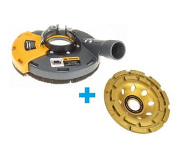 awtools Odsesovanje za kotni brusilnik 115-125mm + plošča 125mm dvovrstna