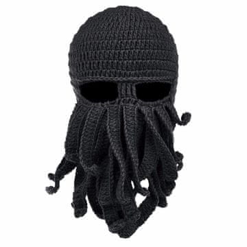 Northix Balaclava, Octopus - črna