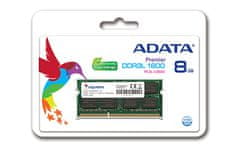 Adata/SO-DIMM DDR3L/8GB/1600MHz/CL11/1x8GB