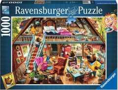 Ravensburger Ujeta uganka! (Maša in trije medvedi) 1000 kosov