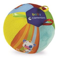 Clementoni BABY Mehka glasbena žoga z živalskimi prijatelji