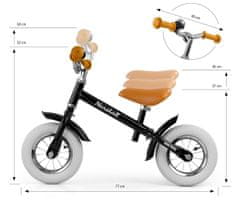 MILLY MALLY Marshall Air črno ravnotežno kolo