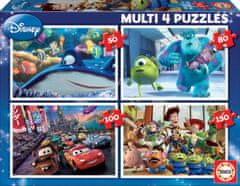 Educa Puzzle Disney Pixar Mix 4v1 (50,80,100,150 kosov)