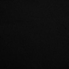 Vidaxl Zložljiv pasji voziček črn 100x49x96 cm laneno blago