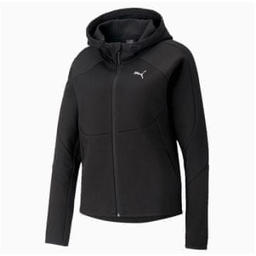 Puma Športni puloverji za trening črna Evostripe Fullzip Hoodie