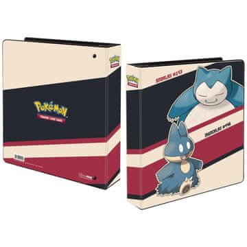 Ultra Pro Pokémon : Album z obročki za naslovnice strani - Snorlax in Munchlax
