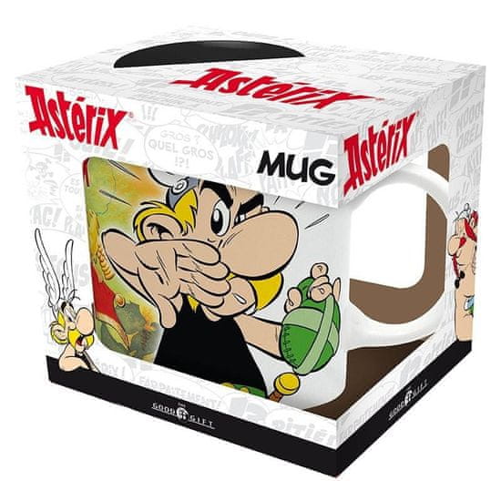 AbyStyle Asterix in Obelix Keramični vrč 320 ml - Zemljevid in Asterix