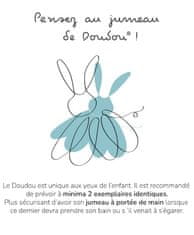 DouDou ET Compagnie Doudou Darilni set - Lisica z odejo iz organskega bombaža 20 cm