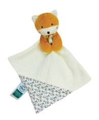 DouDou ET Compagnie Doudou Darilni set - Lisica z odejo iz organskega bombaža 20 cm