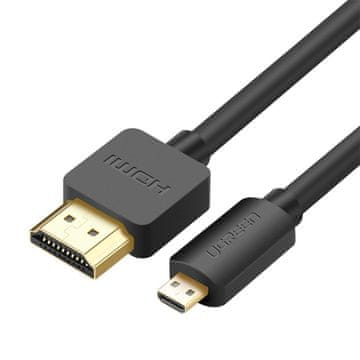 shumee HDMI na micro HDMI adapter kabel 2.0v 4K 60Hz 30AWG 1.5m črne barve