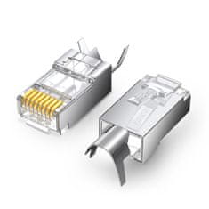 shumee Modularni vtič RJ45 vtič 8P8C Cat 6A / 7 - SET 10 kosov.