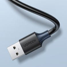 Ugreen Podaljšek adapter za kabel USB 2.0 50 cm črn