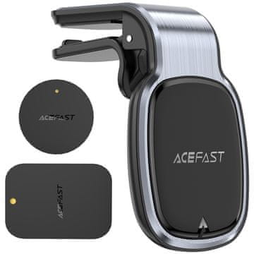 AceFast Magnetni avtomobilski držalo za telefon na prezračevalno rešetko, sivo