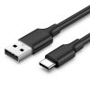 Kabel, prehodnik USB – USB-C Quick Charge 3.0 3A 0,25 m, črn