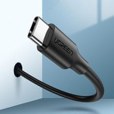 Ugreen Kabel USB-C na USB-A Quick Charge 3.0 3A 0,25 m črn