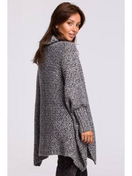 BeWear Ženski pončo Pinzal BK049 antracit