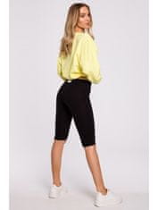 Made of Emotion Ženske športne kratke hlače Kunga M593 črna XL