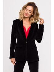 Made of Emotion Ženski blazer Reling M643 črna L