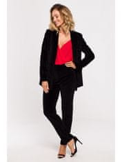 Made of Emotion Ženski blazer Reling M643 črna L