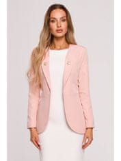 Made of Emotion Ženski blazer Legshey M665 pudrasto roza L