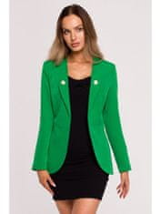 Made of Emotion Ženski blazer Legshey M665 zelena S