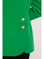Made of Emotion Ženski blazer Legshey M665 zelena XXL