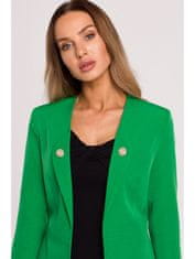 Made of Emotion Ženski blazer Legshey M665 zelena XXL