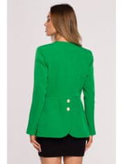 Made of Emotion Ženski blazer Legshey M665 zelena XXL