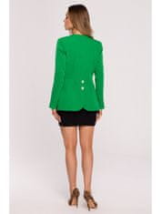 Made of Emotion Ženski blazer Legshey M665 zelena XXL