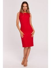 Made of Emotion Ženska mini obleka Yonten M667 rdeča XL