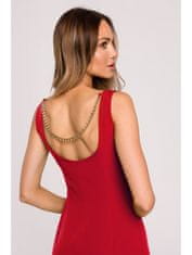 Made of Emotion Ženska mini obleka Yonten M667 rdeča XL