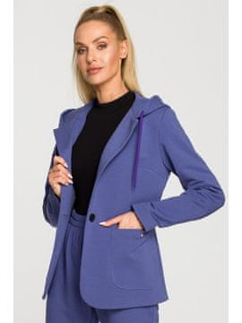 Made of Emotion Ženski blazer Damchoe M691 indigo