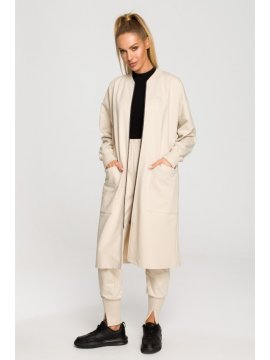 Made of Emotion Ženski blazer Dhargye M694 bež