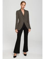 Made of Emotion Ženski blazer Lorri M701 kaki XL