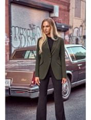 Made of Emotion Ženski blazer Lorri M701 kaki XL