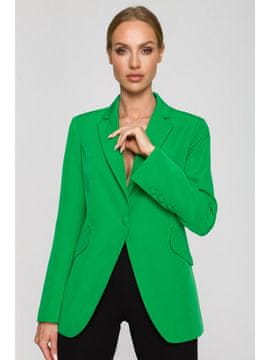Made of Emotion Ženski blazer Lorri M701 zelena