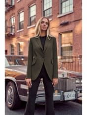 Made of Emotion Ženski blazer Lorri M701 kaki XL