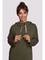 BeWear Ženska mini obleka Man B238 olivno XL