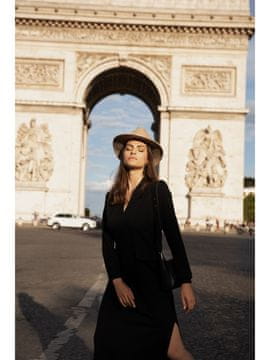 BeWear Ženska maxi obleka Seemi B242 črna