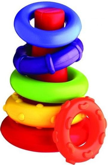 Playgro Plastični obročki za nanizanje