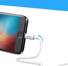 Ugreen Kabel za iPhone USB - Lightning MFI 1 m 2,4 A bel