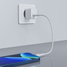 AceFast ACEFAST GAN USB TYPE C STENSKI POLNILNIK 30W, PD, QC 3.0, AFC, FCP BEL (A21 BEL)