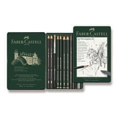 Faber-Castell Grafitni svinčnik Pitt Monochrome Graphite komplet 11 kosov